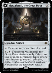 Matzalantli, the Great Door // The Core [The Lost Caverns of Ixalan] | Multizone: Comics And Games