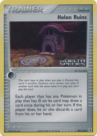 Holon Ruins (96/113) (Stamped) [EX: Delta Species] Pokemon Single Pokémon  | Multizone: Comics And Games