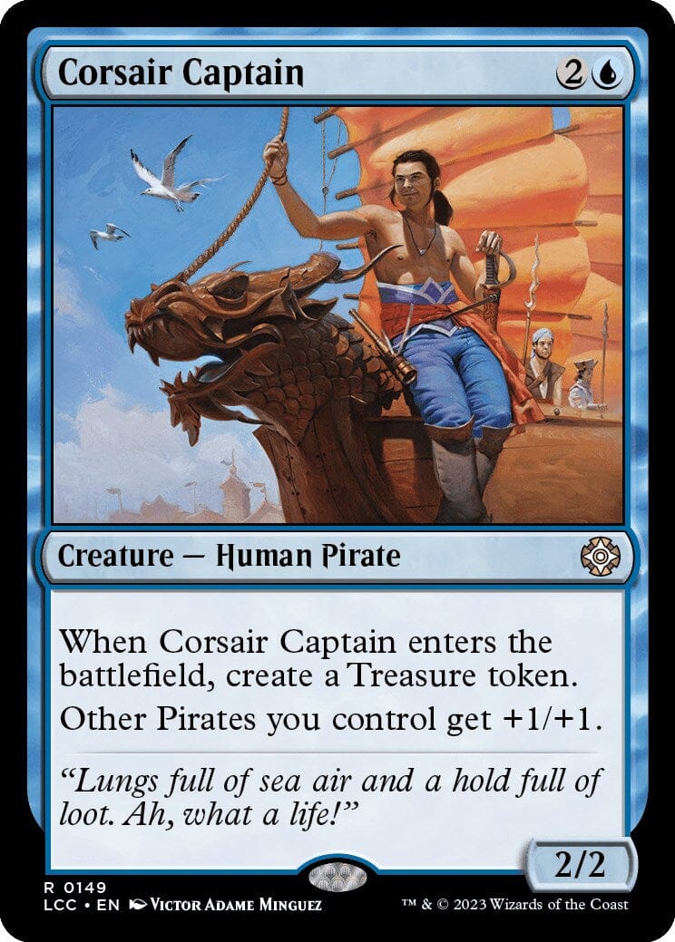 Corsair Captain [The Lost Caverns of Ixalan Commander] MTG Single Magic: The Gathering  | Multizone: Comics And Games