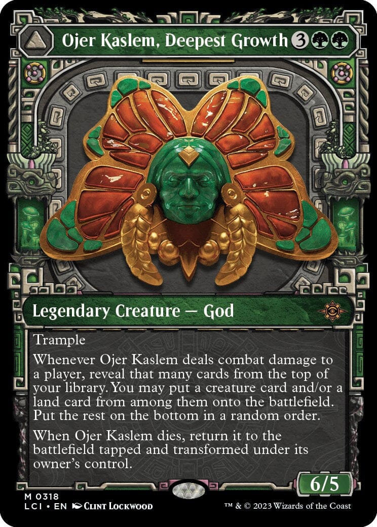 Ojer Kaslem, Deepest Growth (Showcase) [The Lost Caverns of Ixalan] MTG Single Magic: The Gathering  | Multizone: Comics And Games