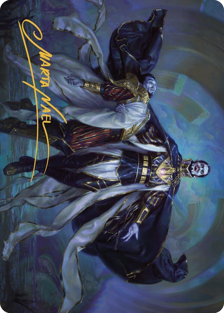 Vito, Fanatic of Aclazotz Art Card (Gold-Stamped Signature) [The Lost Caverns of Ixalan Art Series] MTG Single Magic: The Gathering  | Multizone: Comics And Games