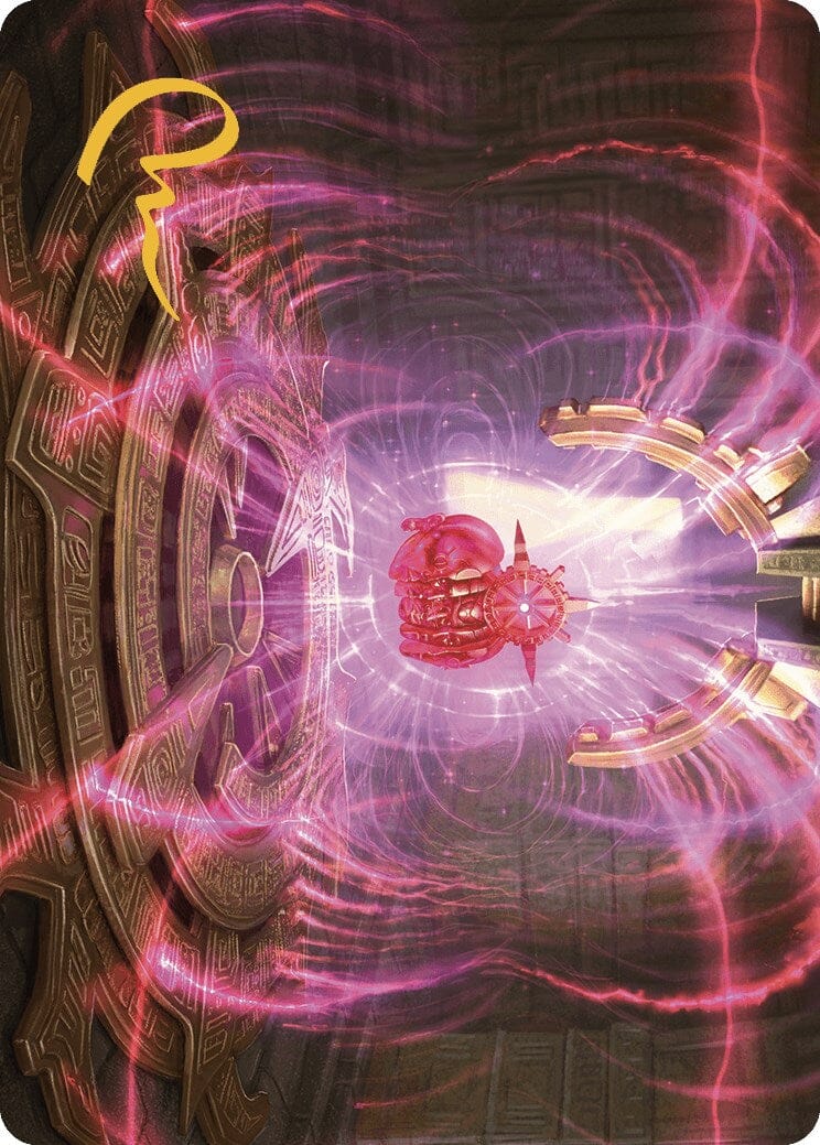 Locus of Enlightenment Art Card (Gold-Stamped Signature) [The Lost Caverns of Ixalan Art Series] MTG Single Magic: The Gathering  | Multizone: Comics And Games