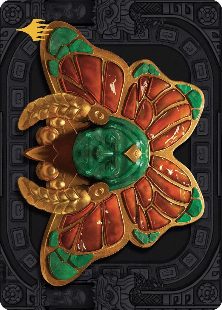 Ojer Kaslem, Deepest Growth Art Card (58/81) (Gold-Stamped Planeswalker Symbol) [The Lost Caverns of Ixalan Art Series] MTG Single Magic: The Gathering  | Multizone: Comics And Games