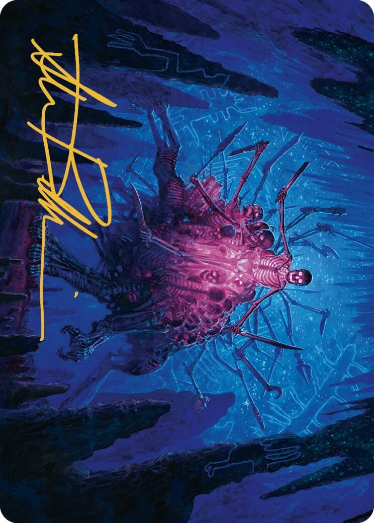 Uchbenbak, the Great Mistake Art Card (Gold-Stamped Signature) [The Lost Caverns of Ixalan Art Series] MTG Single Magic: The Gathering  | Multizone: Comics And Games