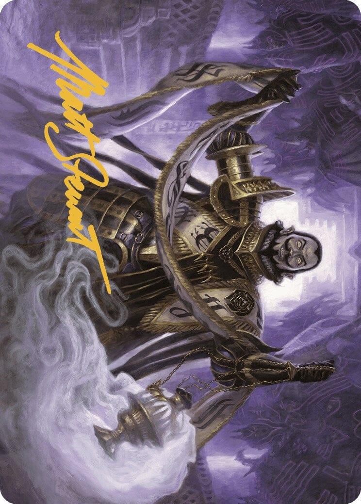 Clavileno, First of the Blessed Art Card (70/81) (Gold-Stamped Signature) [The Lost Caverns of Ixalan Art Series] MTG Single Magic: The Gathering  | Multizone: Comics And Games