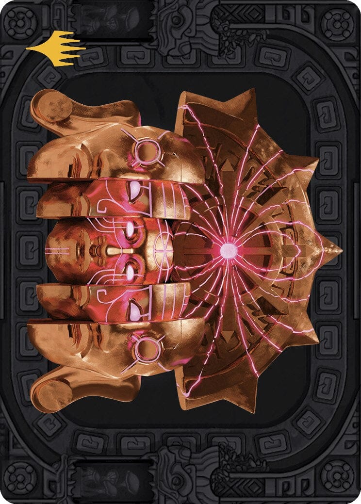 Ojer Taq, Deepest Foundation Art Card (56/81) (Gold-Stamped Planeswalker Symbol) [The Lost Caverns of Ixalan Art Series] MTG Single Magic: The Gathering  | Multizone: Comics And Games