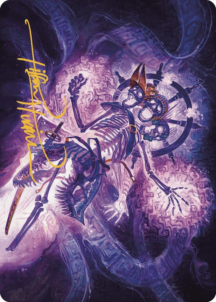 The Grim Captain Art Card (Gold-Stamped Signature) [The Lost Caverns of Ixalan Art Series] MTG Single Magic: The Gathering  | Multizone: Comics And Games