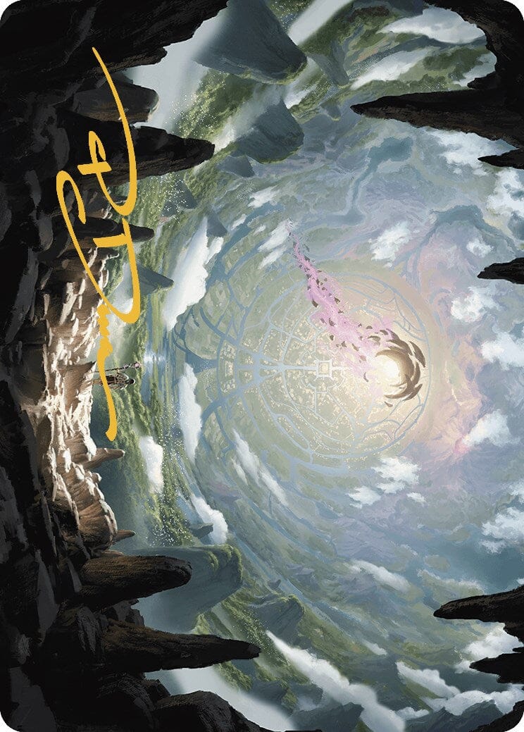 The Core Art Card (Gold-Stamped Signature) [The Lost Caverns of Ixalan Art Series] MTG Single Magic: The Gathering  | Multizone: Comics And Games