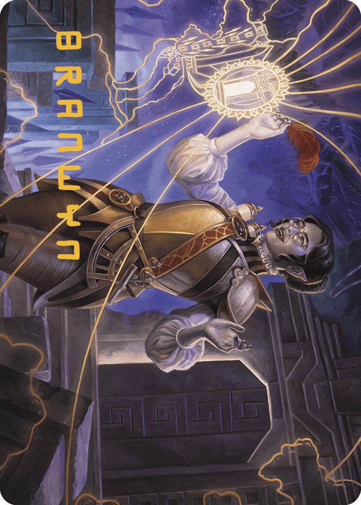 Amalia Benavides Aguirre Art Card (33/81) (Gold-Stamped Signature) [The Lost Caverns of Ixalan Art Series] MTG Single Magic: The Gathering  | Multizone: Comics And Games