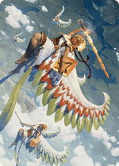 Resplendent Angel Art Card (5/81) [The Lost Caverns of Ixalan Art Series] MTG Single Magic: The Gathering  | Multizone: Comics And Games