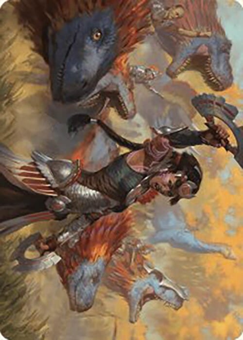 Huatli, Poet of Unity Art Card [The Lost Caverns of Ixalan Art Series] MTG Single Magic: The Gathering  | Multizone: Comics And Games