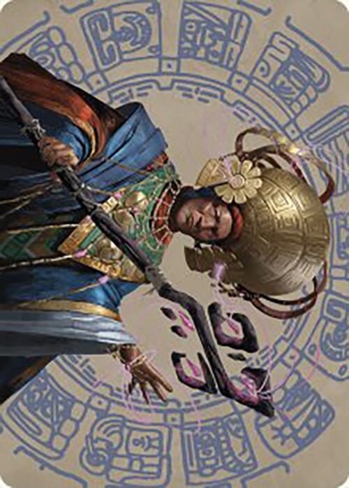 Akal Pakal, First Among Equals Art Card (46/81) [The Lost Caverns of Ixalan Art Series] MTG Single Magic: The Gathering  | Multizone: Comics And Games