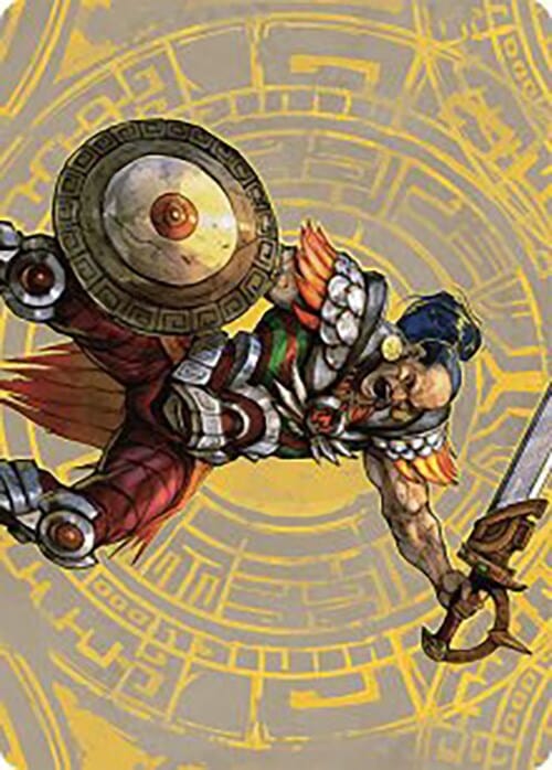 Inti, Seneschal of the Sun Art Card [The Lost Caverns of Ixalan Art Series] MTG Single Magic: The Gathering  | Multizone: Comics And Games