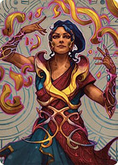 Saheeli, the Sun's Brilliance Art Card [The Lost Caverns of Ixalan Art Series] MTG Single Magic: The Gathering  | Multizone: Comics And Games