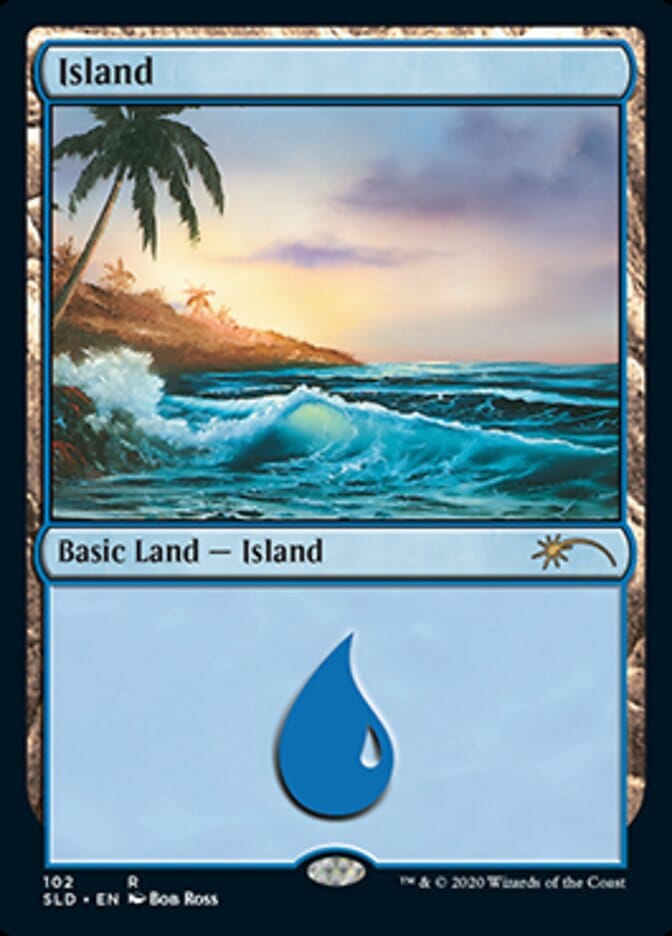 Island (102) [Secret Lair Drop Series] MTG Single Magic: The Gathering  | Multizone: Comics And Games