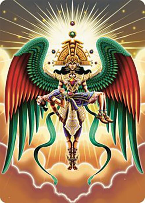 Resplendent Angel Art Card (59/81) [The Lost Caverns of Ixalan Art Series] MTG Single Magic: The Gathering  | Multizone: Comics And Games