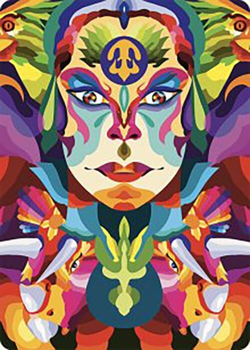 Roar of the Fifth People Art Card [The Lost Caverns of Ixalan Art Series] MTG Single Magic: The Gathering  | Multizone: Comics And Games