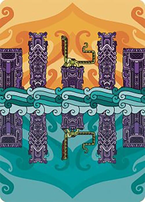 Echoing Deeps Art Card [The Lost Caverns of Ixalan Art Series] MTG Single Magic: The Gathering  | Multizone: Comics And Games