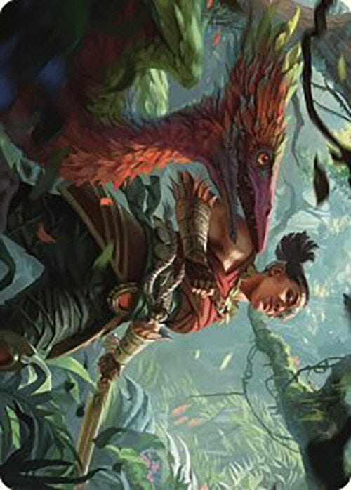 Wayta, Trainer Prodigy Art Card [The Lost Caverns of Ixalan Art Series] MTG Single Magic: The Gathering  | Multizone: Comics And Games