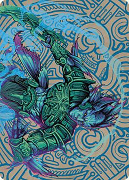 Hakbal of the Surging Soul Art Card [The Lost Caverns of Ixalan Art Series] MTG Single Magic: The Gathering  | Multizone: Comics And Games