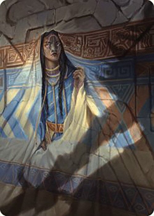 Whispersilk Cloak Art Card [The Lost Caverns of Ixalan Art Series] MTG Single Magic: The Gathering  | Multizone: Comics And Games