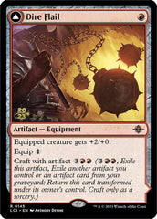 Dire Flail // Dire Blunderbuss [The Lost Caverns of Ixalan Prerelease Cards] MTG Single Magic: The Gathering  | Multizone: Comics And Games