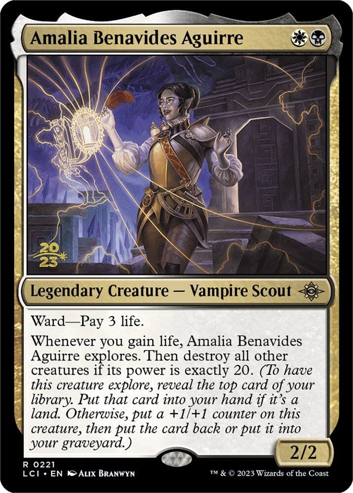 Amalia Benavides Aguirre [The Lost Caverns of Ixalan Prerelease Cards] MTG Single Magic: The Gathering  | Multizone: Comics And Games