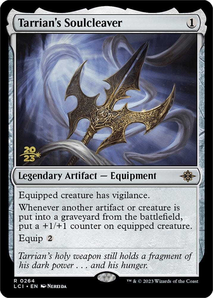 Tarrian's Soulcleaver [The Lost Caverns of Ixalan Prerelease Cards] MTG Single Magic: The Gathering  | Multizone: Comics And Games
