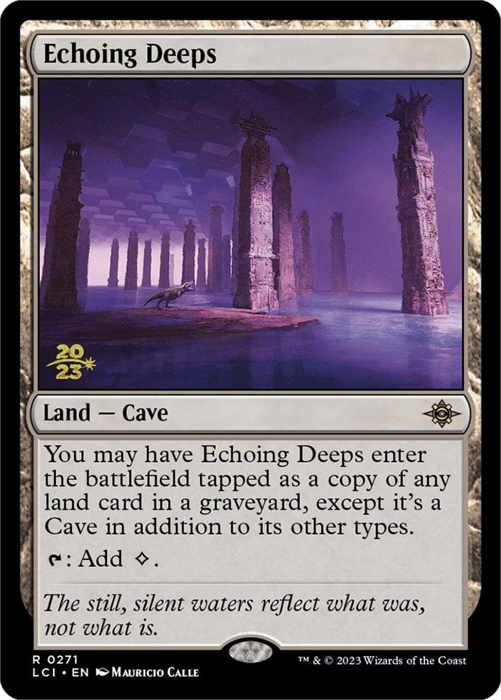 Echoing Deeps [The Lost Caverns of Ixalan Prerelease Cards] MTG Single Magic: The Gathering  | Multizone: Comics And Games