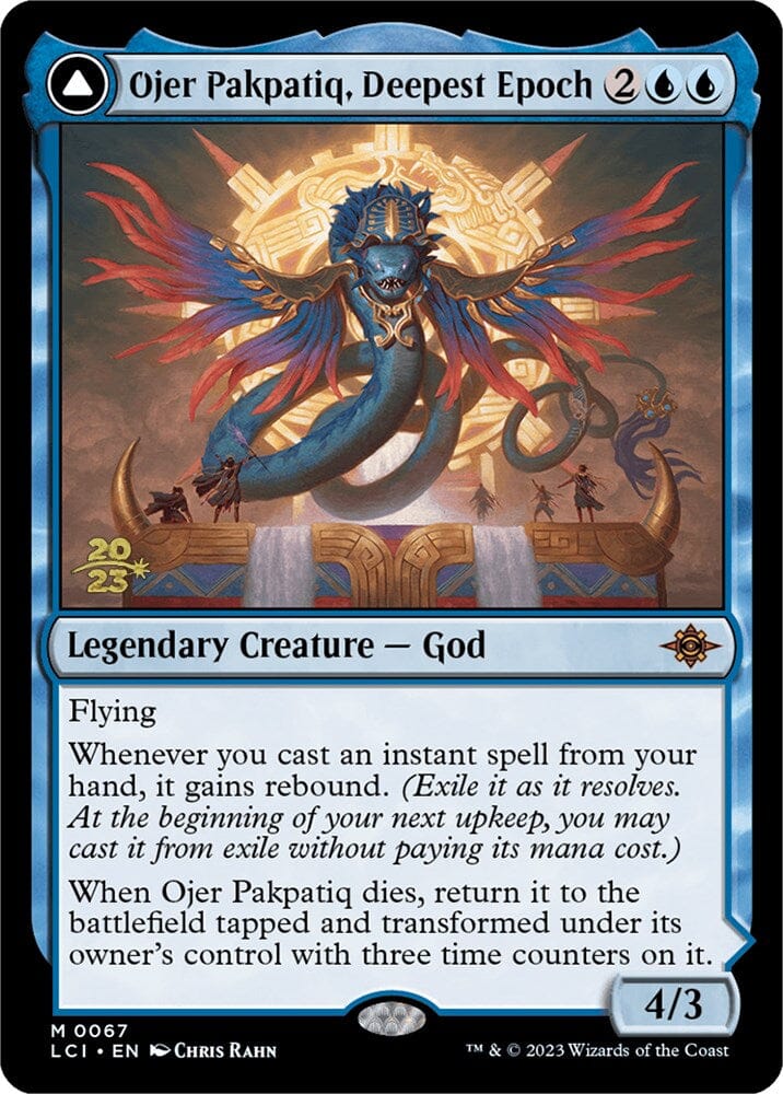 Ojer Pakpatiq, Deepest Epoch // Temple of Cyclical Time [The Lost Caverns of Ixalan Prerelease Cards] MTG Single Magic: The Gathering  | Multizone: Comics And Games