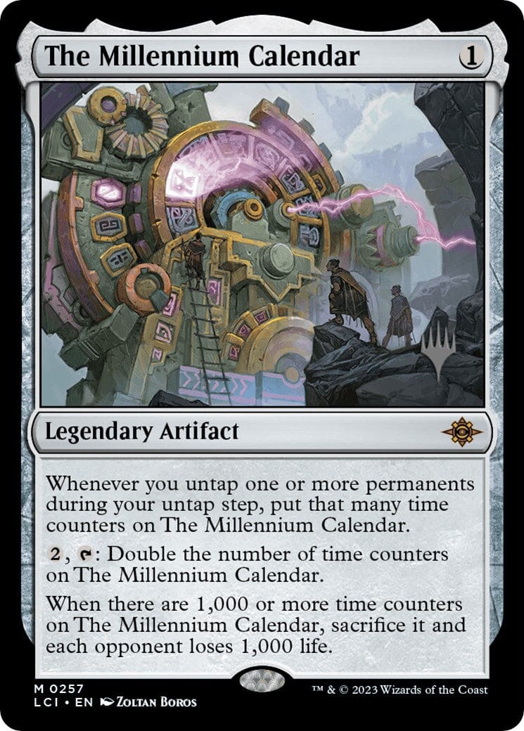 The Millennium Calendar (Promo Pack) [The Lost Caverns of Ixalan Promos] MTG Single Magic: The Gathering  | Multizone: Comics And Games