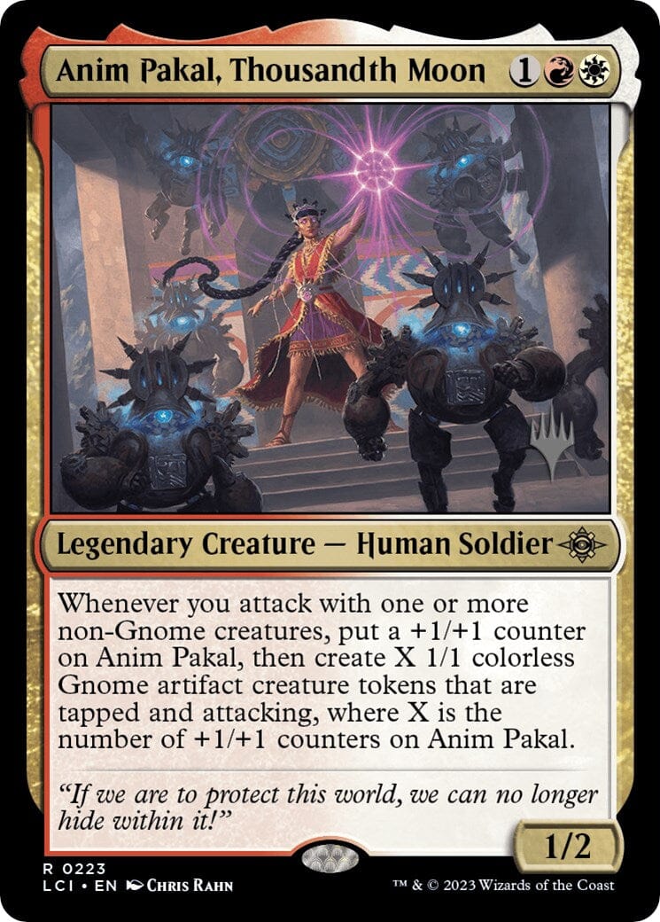 Anim Pakal, Thousandth Moon (Promo Pack) [The Lost Caverns of Ixalan Promos] MTG Single Magic: The Gathering  | Multizone: Comics And Games