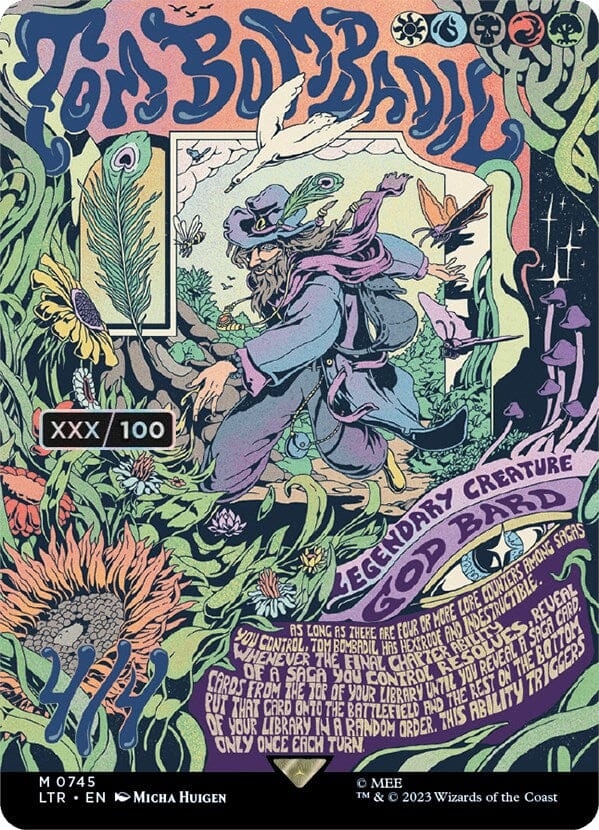 Tom Bombadil (Borderless Poster) (Serialized) [The Lord of the Rings: Tales of Middle-Earth] MTG Single Magic: The Gathering  | Multizone: Comics And Games