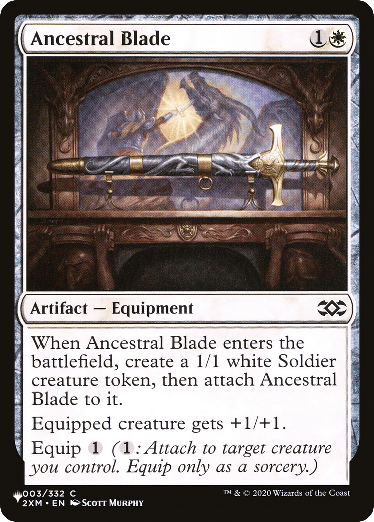 Ancestral Blade [The List] MTG Single Magic: The Gathering  | Multizone: Comics And Games
