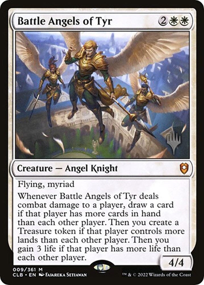 Battle Angels of Tyr (Promo Pack) [The Lost Caverns of Ixalan Promos] MTG Single Magic: The Gathering  | Multizone: Comics And Games