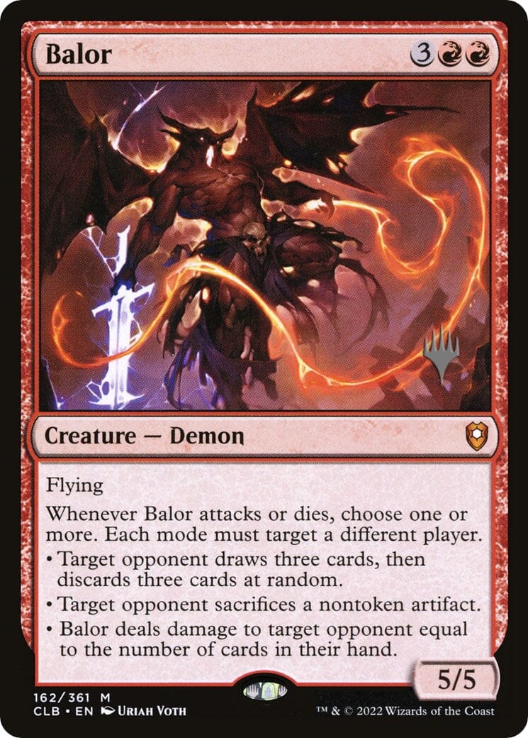 Balor (Promo Pack) [The Lost Caverns of Ixalan Promos] MTG Single Magic: The Gathering  | Multizone: Comics And Games
