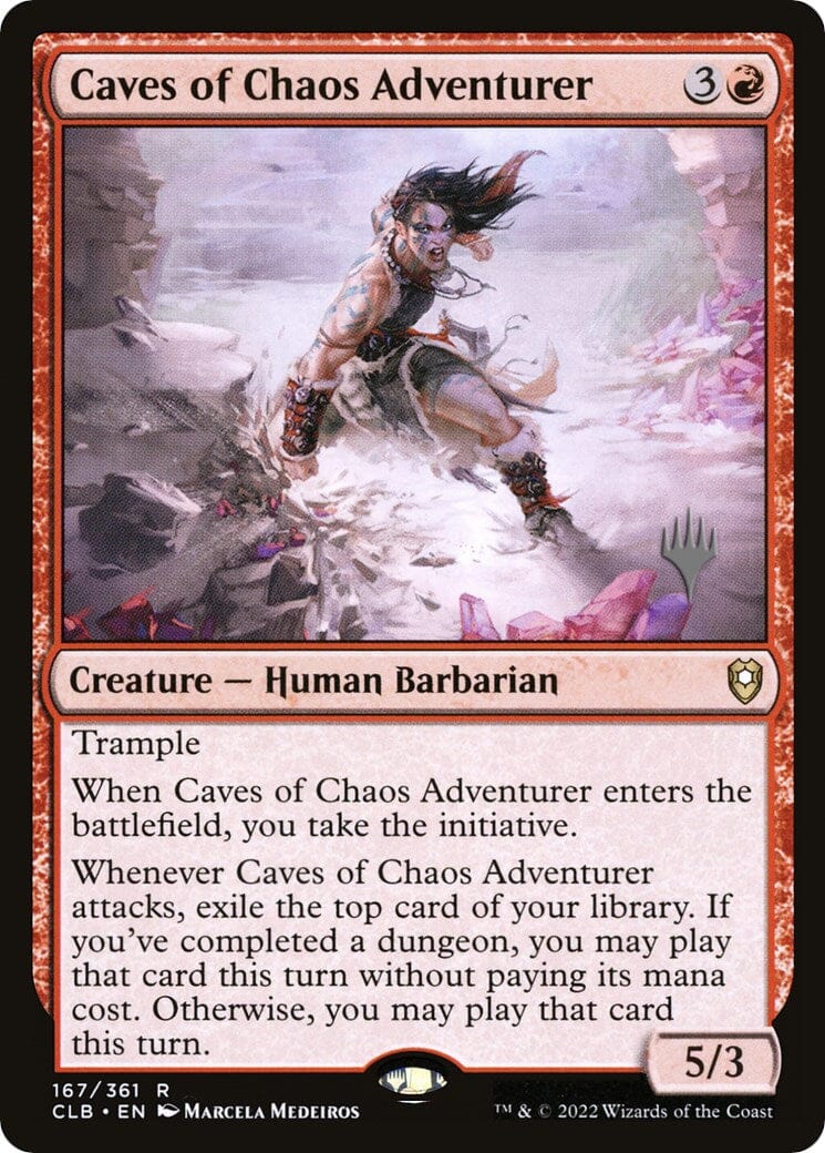 Caves of Chaos Adventurer (Promo Pack) [The Lost Caverns of Ixalan Promos] MTG Single Magic: The Gathering  | Multizone: Comics And Games