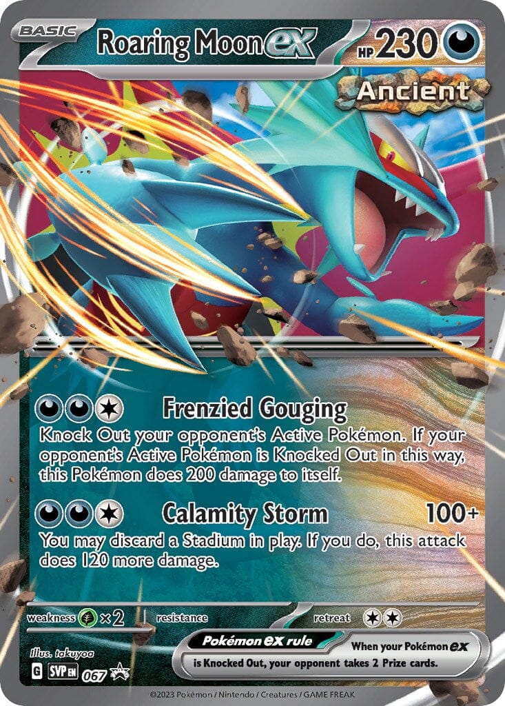 Roaring Moon ex (067) [Scarlet & Violet: Black Star Promos] Pokemon Single Pokémon  | Multizone: Comics And Games