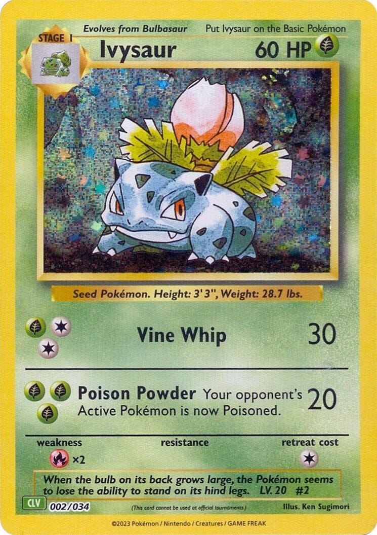 Ivysaur [Trading Card Game Classic] Pokemon Single Pokémon  | Multizone: Comics And Games
