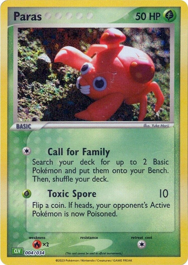 Paras [Trading Card Game Classic] Pokemon Single Pokémon  | Multizone: Comics And Games