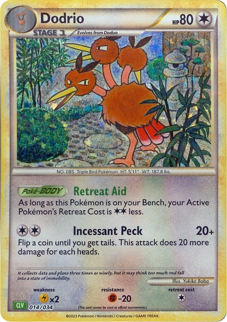 Dodrio [Trading Card Game Classic] Pokemon Single Pokémon  | Multizone: Comics And Games