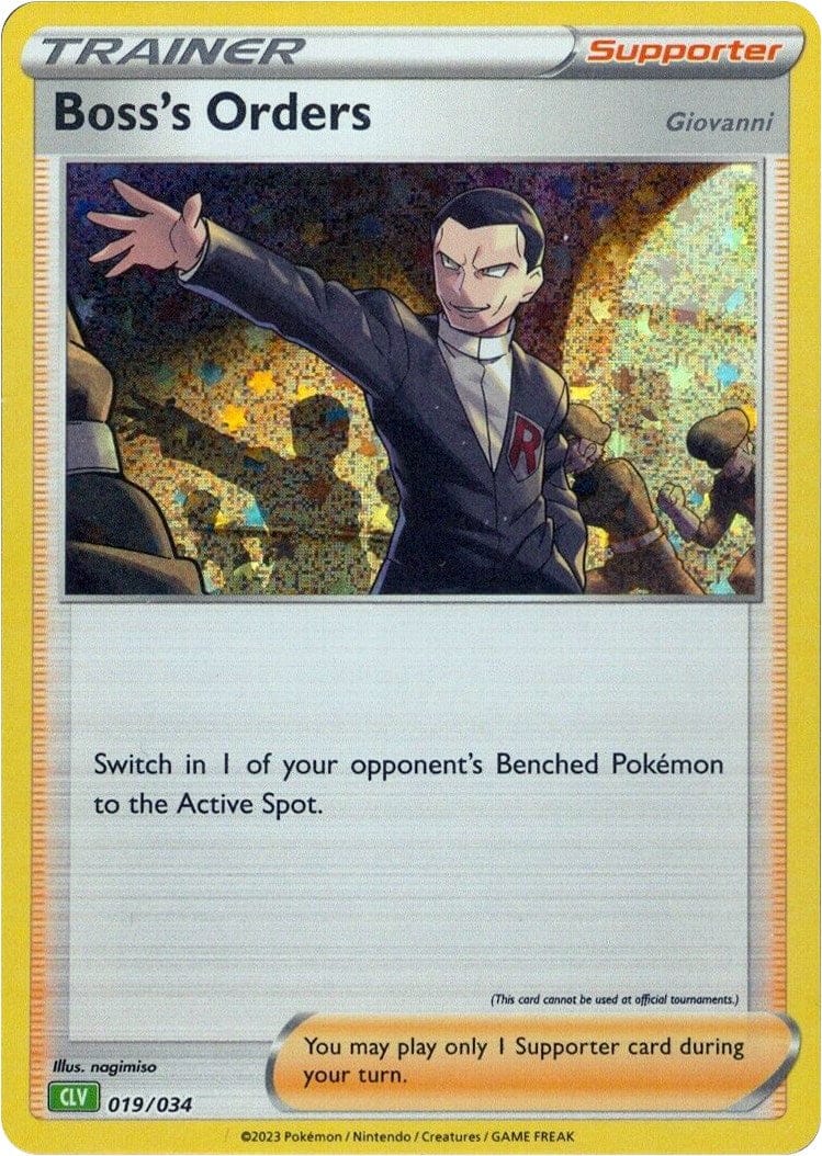 Boss's Orders (CLV) [Trading Card Game Classic] Pokemon Single Pokémon  | Multizone: Comics And Games