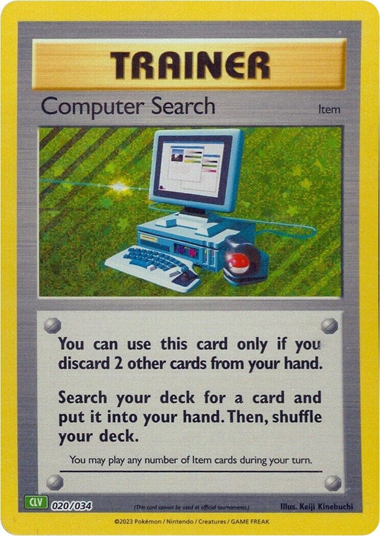 Computer Search (CLV) [Trading Card Game Classic] Pokemon Single Pokémon  | Multizone: Comics And Games