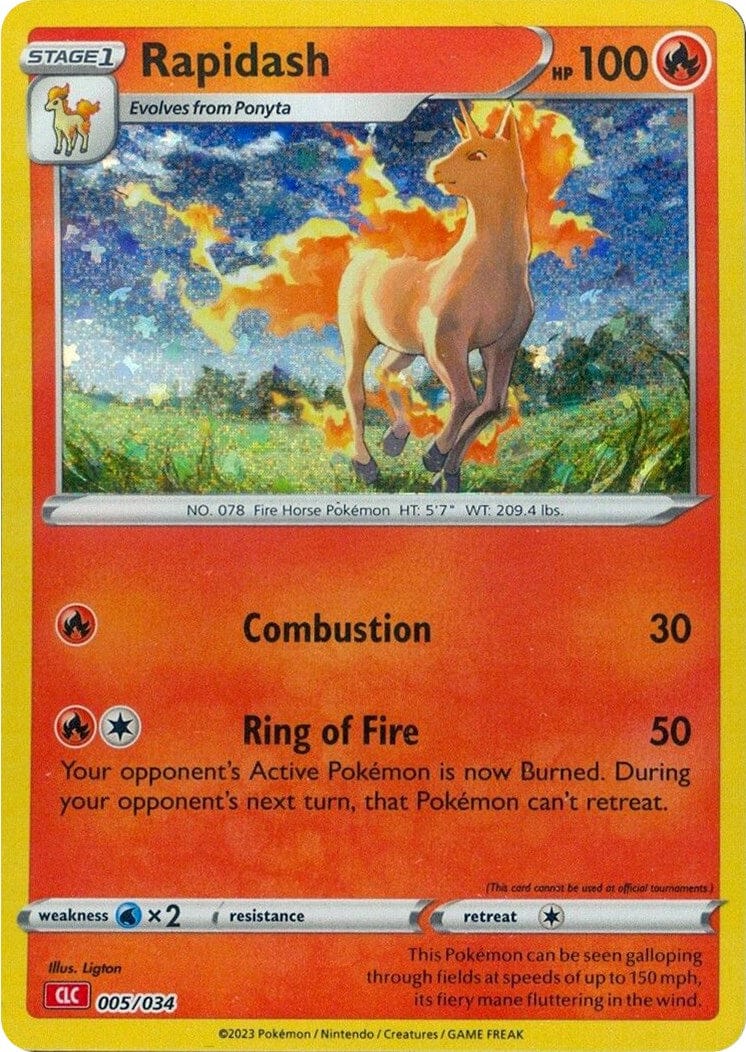 Rapidash [Trading Card Game Classic] Pokemon Single Pokémon  | Multizone: Comics And Games