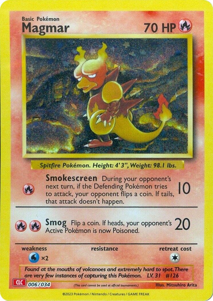 Magmar [Trading Card Game Classic] Pokemon Single Pokémon  | Multizone: Comics And Games