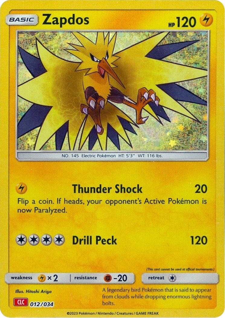 Zapdos [Trading Card Game Classic] Pokemon Single Pokémon  | Multizone: Comics And Games