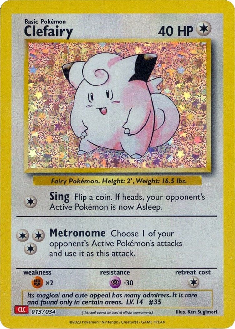 Clefairy [Trading Card Game Classic] Pokemon Single Pokémon  | Multizone: Comics And Games