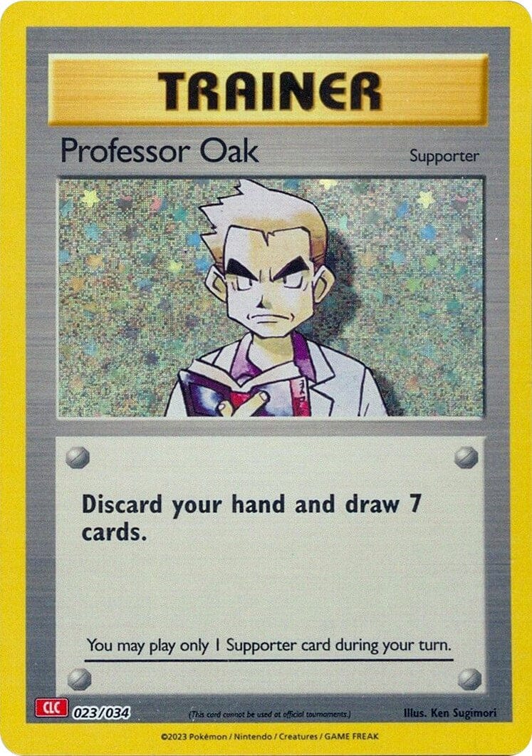 Professor Oak (CLC) [Trading Card Game Classic] Pokemon Single Pokémon  | Multizone: Comics And Games