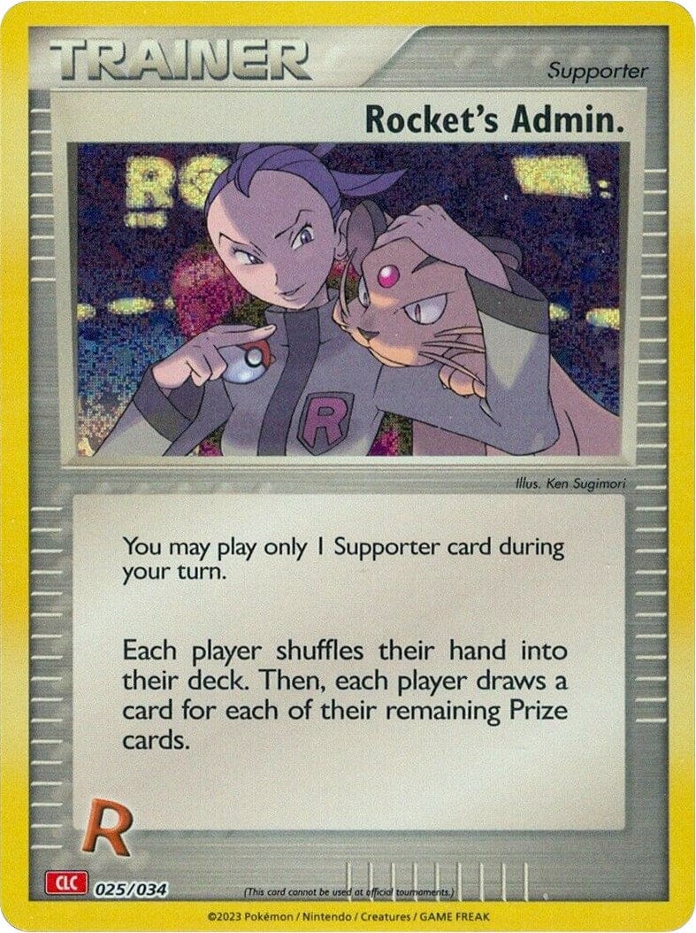 Rocket's Admin. (CLC) [Trading Card Game Classic] Pokemon Single Pokémon  | Multizone: Comics And Games