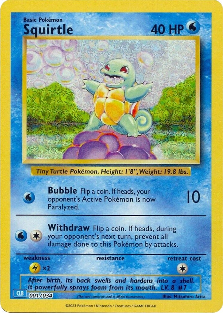 Squirtle [Trading Card Game Classic] Pokemon Single Pokémon  | Multizone: Comics And Games